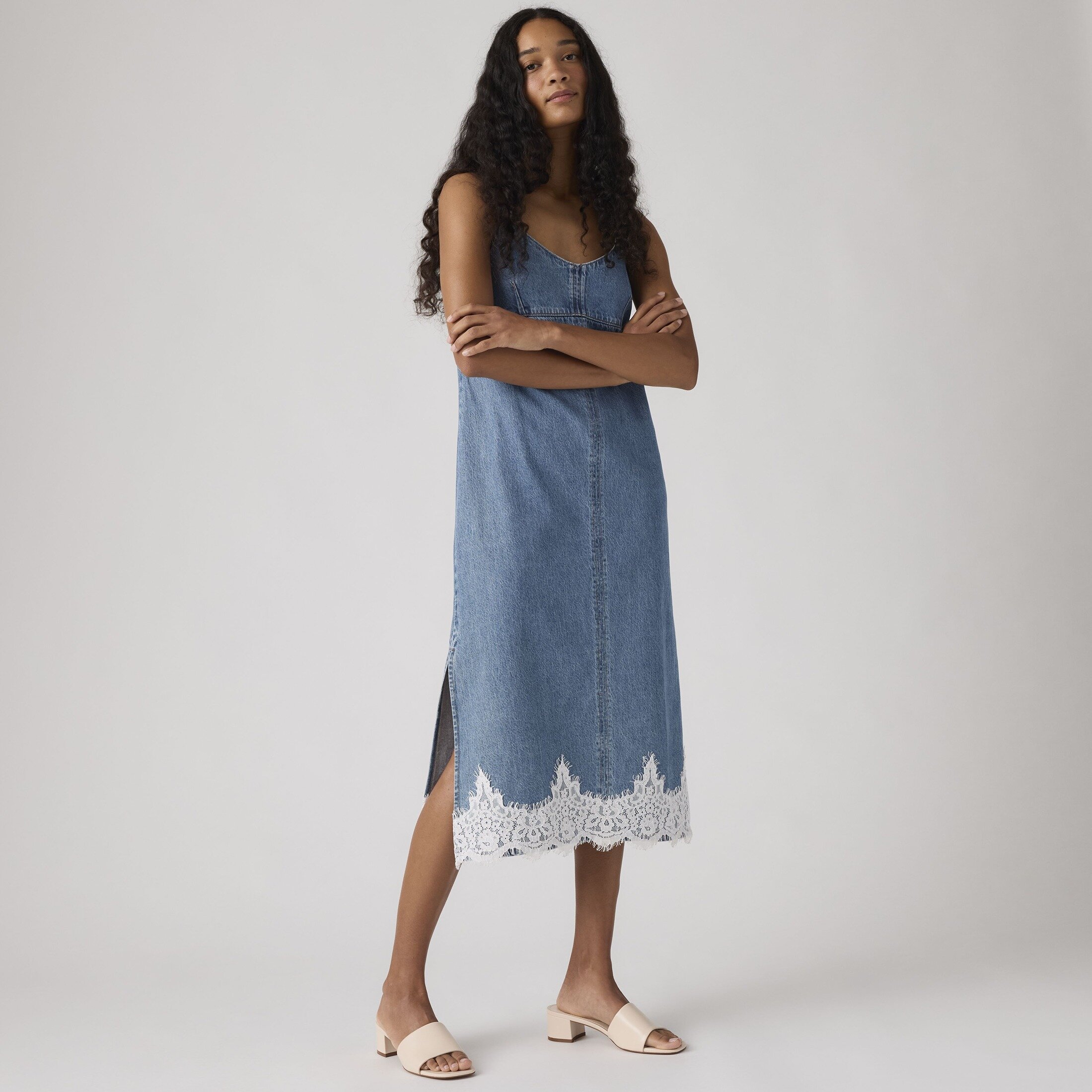define dress down Plus Size A Line Flowy Dresses Long Sleeve V Neck丨Moon Wood Black Casual Dresses for bottomless brunch outfit SIZE:UK22/24