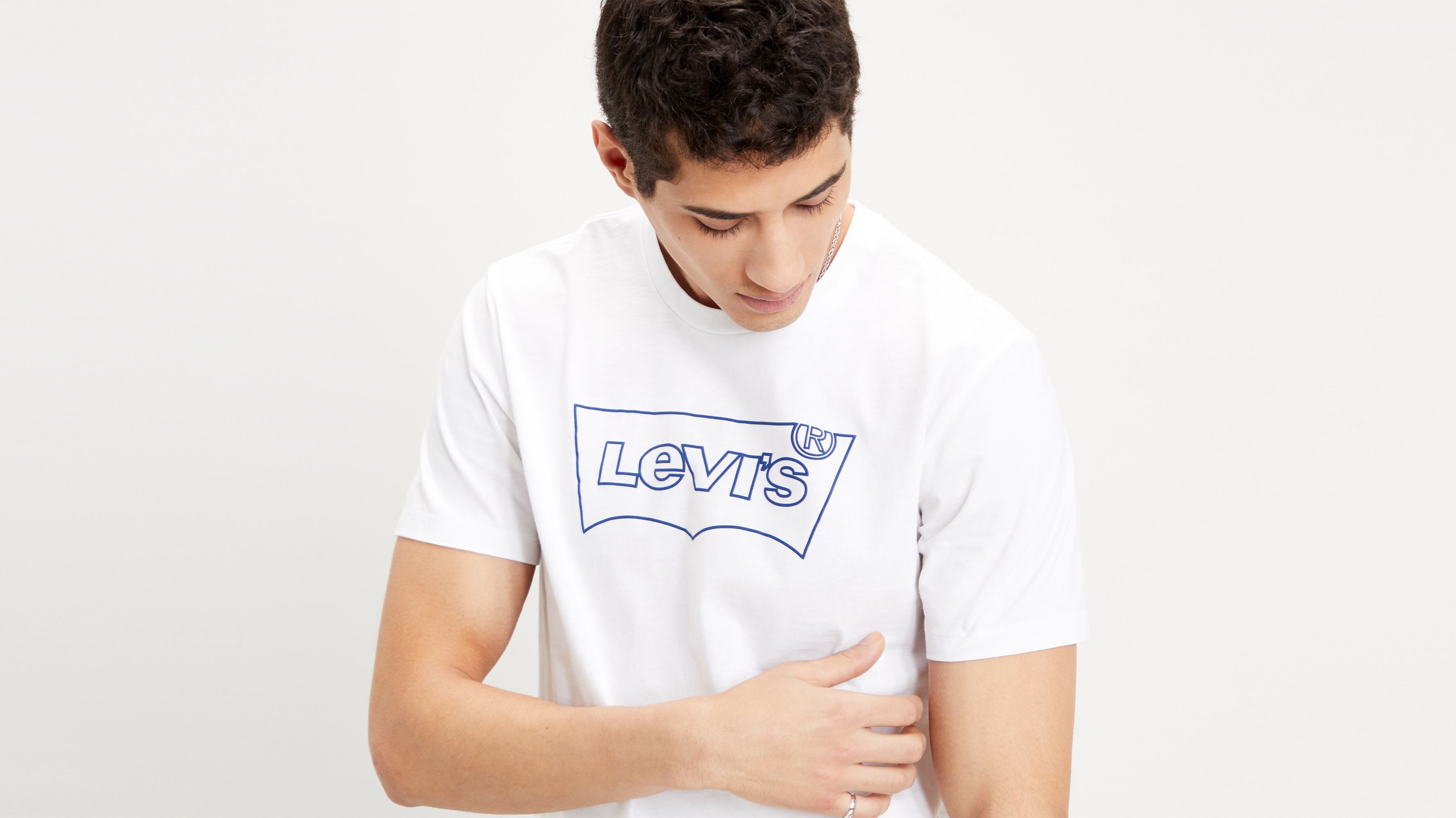 Levi's Housemark Graphic Tee - Mens Tops & T-Shirts: O&C Butcher
