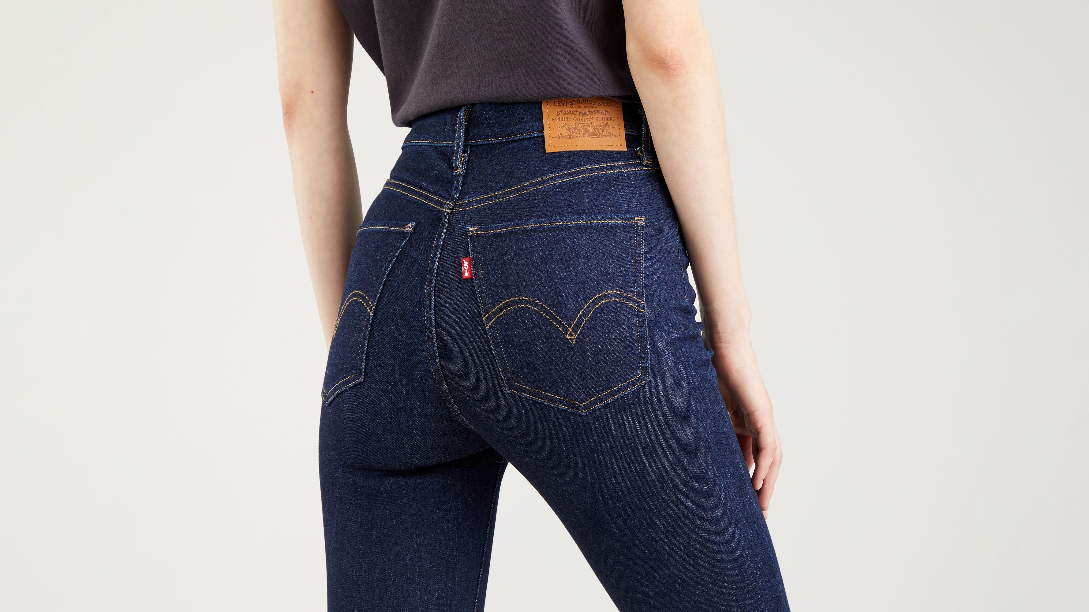 Mile High Super Skinny Kadın Jean Pantolon Top Shelf 122603 Levis Tr