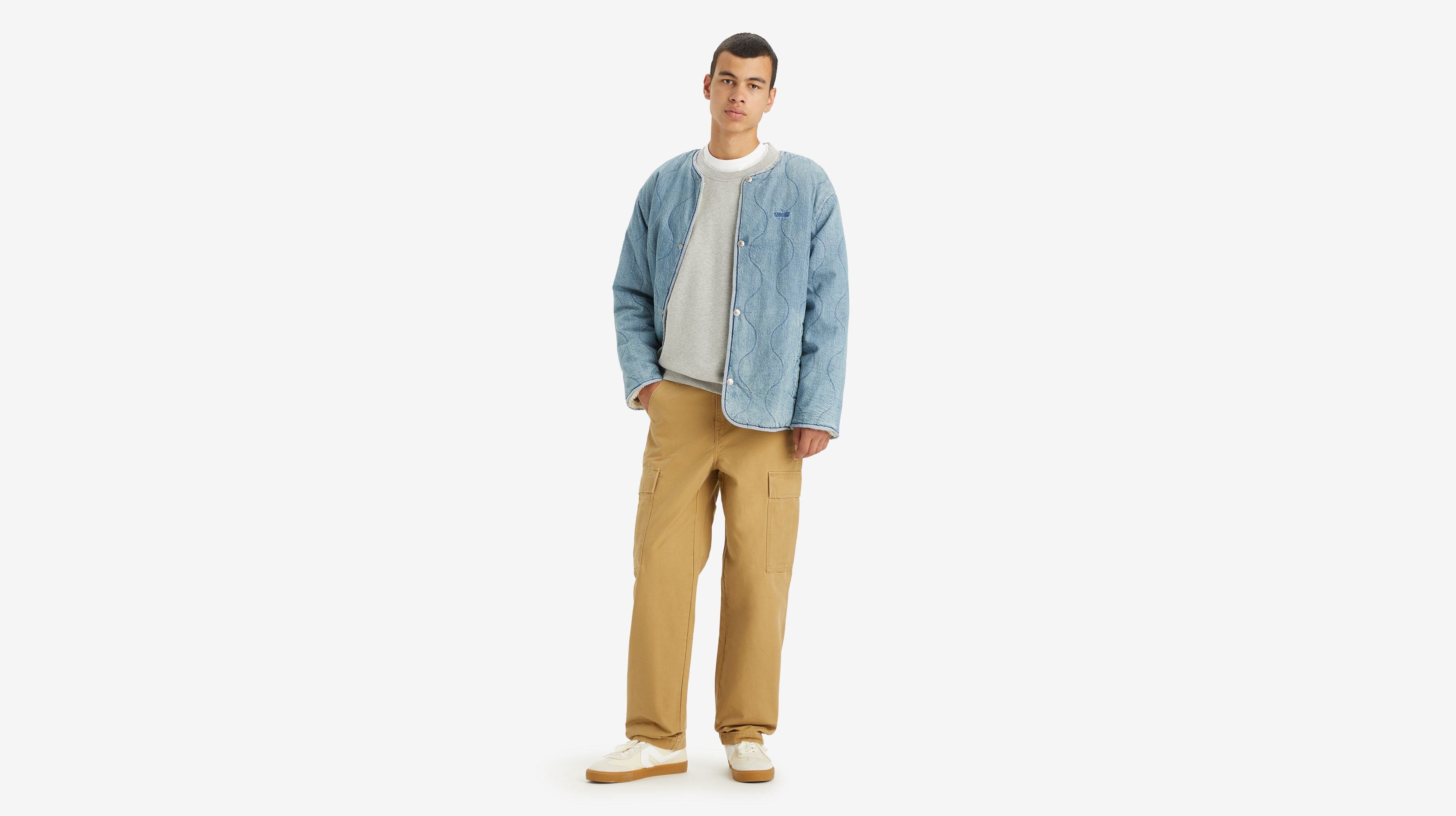 Levi's Sta Prest Flare Broek in het Zwart voor heren | NL