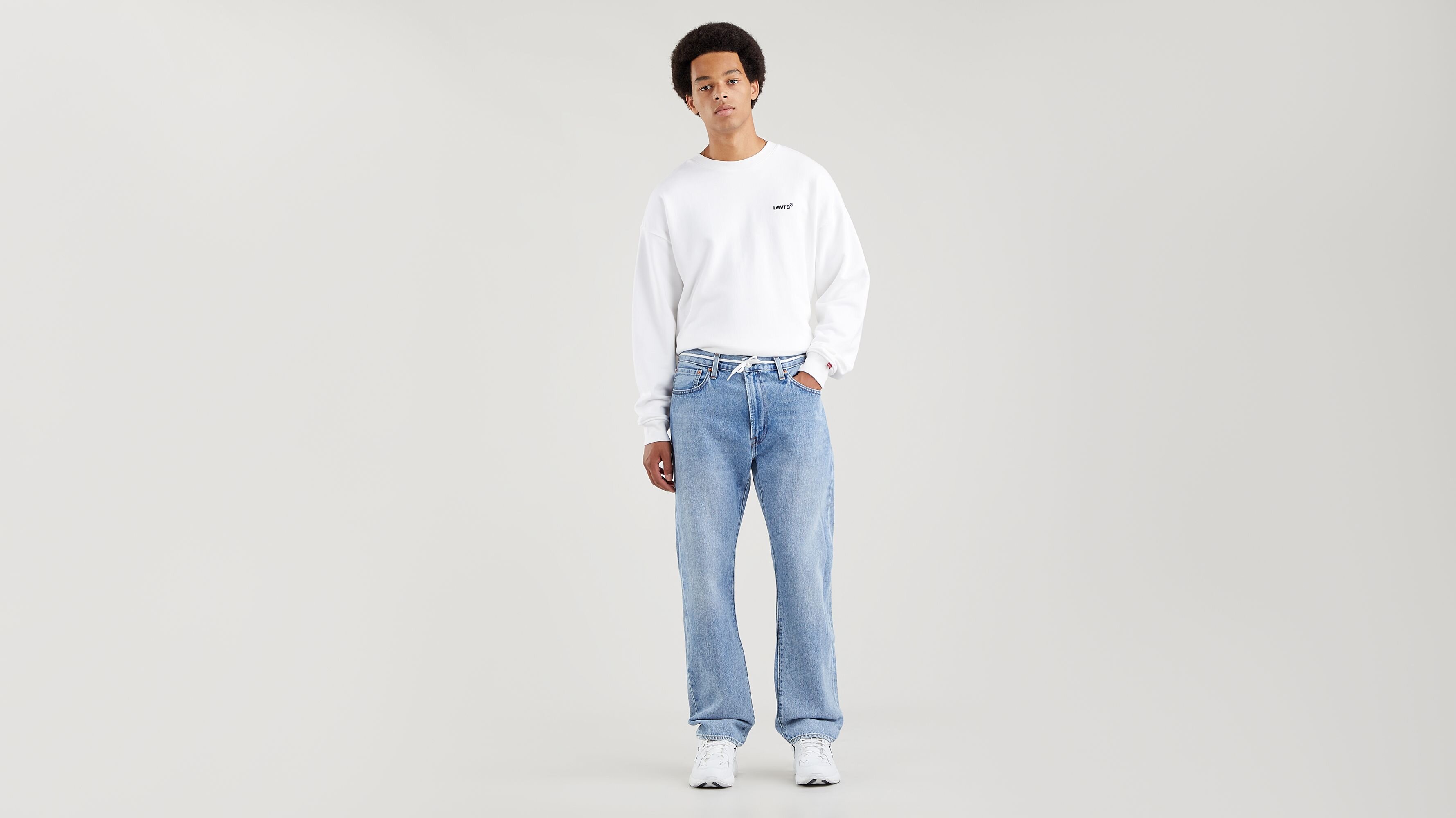 Levi's 551 Z Authentic Loose Relaxed Straight Leg Non Stretch Jeans