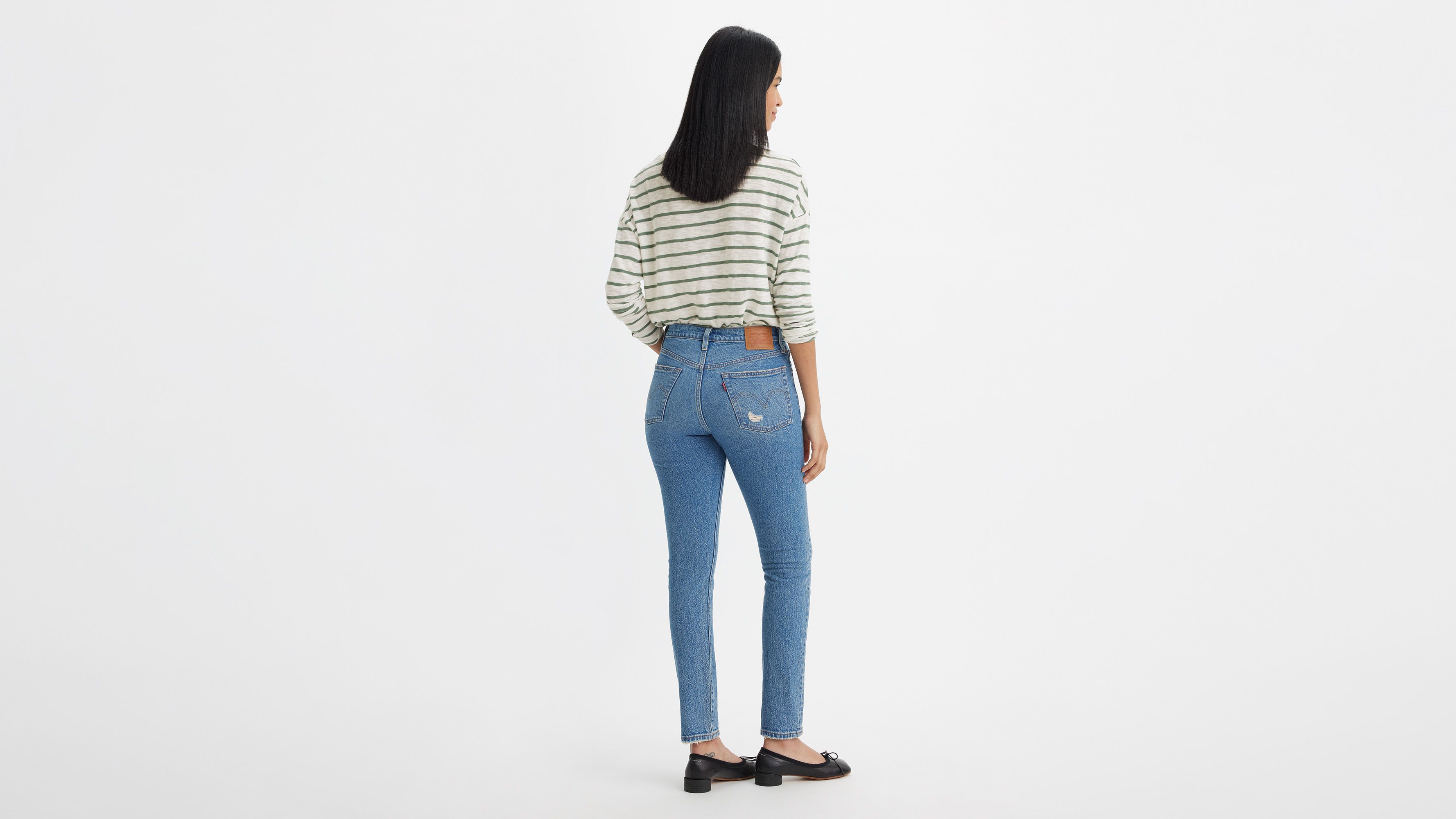 Jeans Skinny Levi's Per Bambino - Cotone E Repreve, Cavallo 32 Pollici, Lavabile In Lavatrice - Foto 14