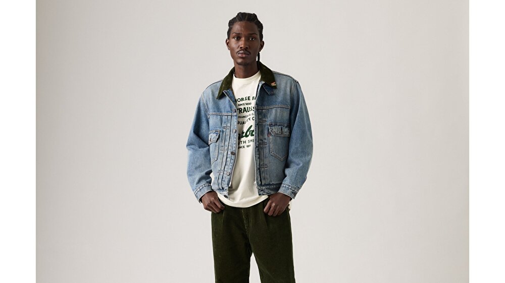 Barbour Trucker Ceket 126393 | Levi's TR