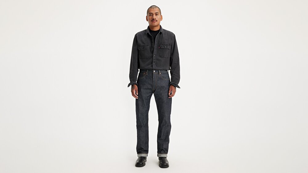 Levi s 501 Original Shrink to Fit Selvedge Erkek Jean Pantolon
