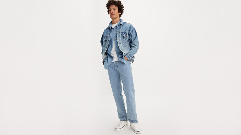 Levi's® 501® Original Erkek Açık İndigo Jean 121054 | Levi's TR
