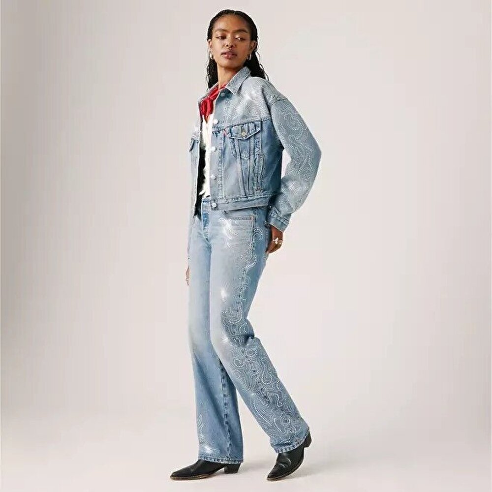 LEVI’S / 90's 515 crush denim pants 501® '90s Kadın Jean Pantolon - Western Crystal 126137 | Levi's TR