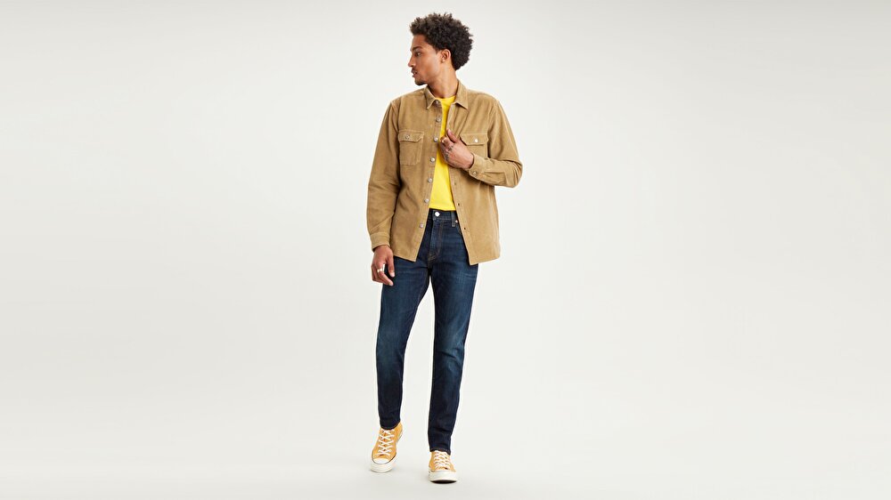 Levis 512 dark indigo new arrivals