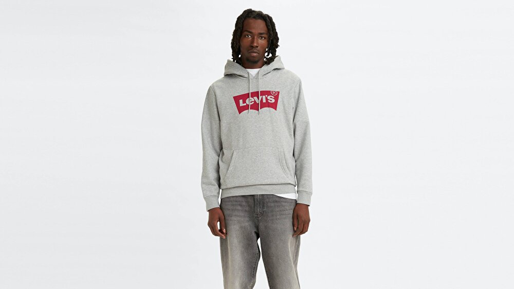 Grey levis sweater deals