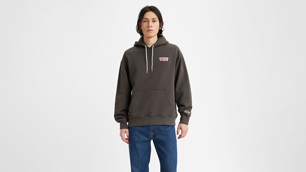 Graphic oversized hoodie levis store