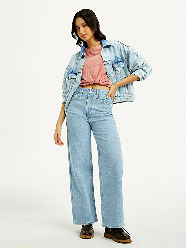 Ribcage Wide Leg Kadın Jean Pantolon 126504 | Levi's TR