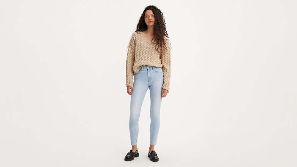 721 High Rise Skinny Kad n Jean Pantolon Cool Nights 124875 Levi s TR
