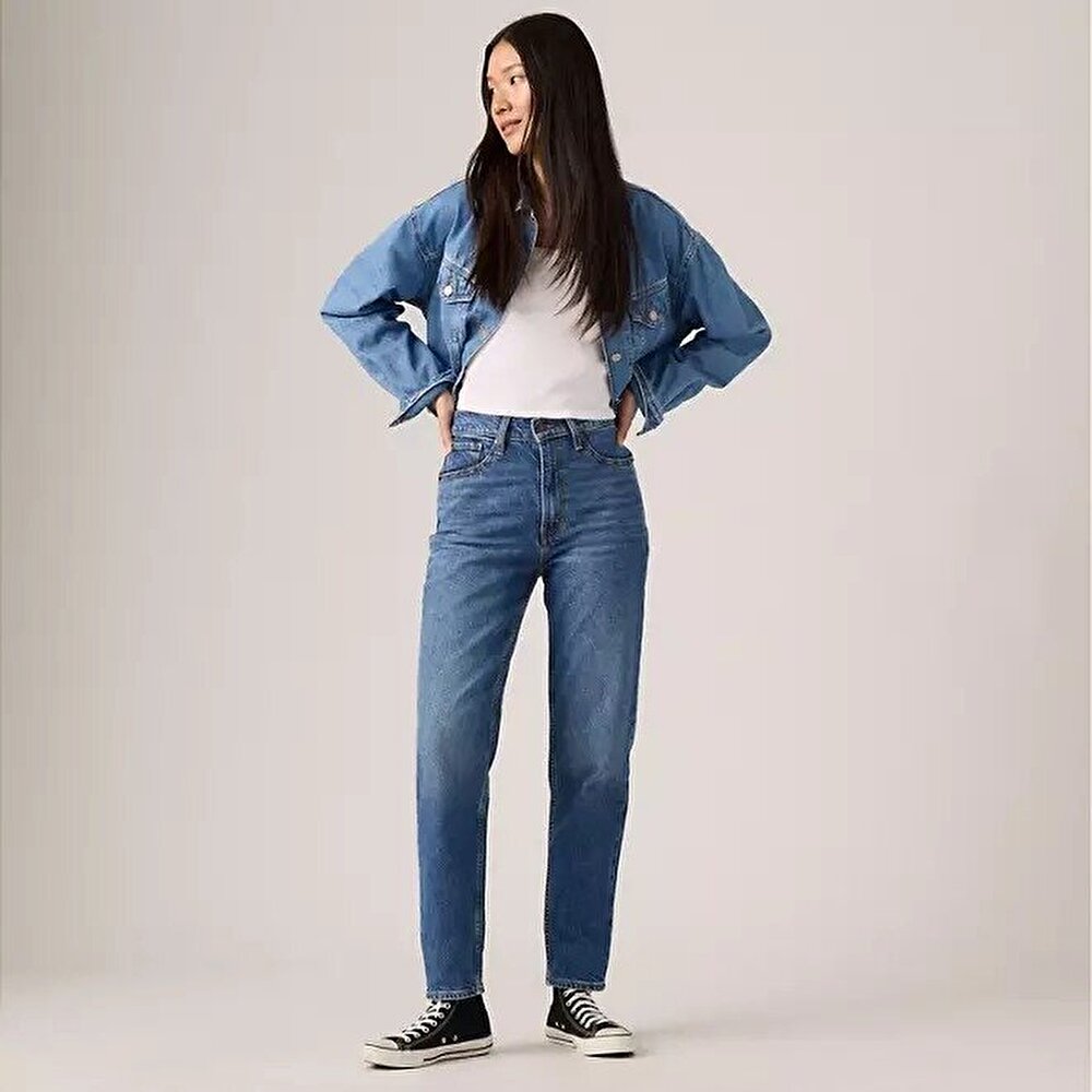 ジーパン 80's Mom Kadın Jean Pantolon - Tough Cookie 124879 | Levi's TR