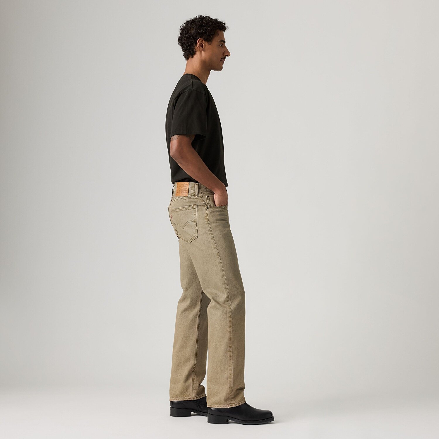 555™ Relaxed Straight Erkek Jean Pantolon - Salty Capers
