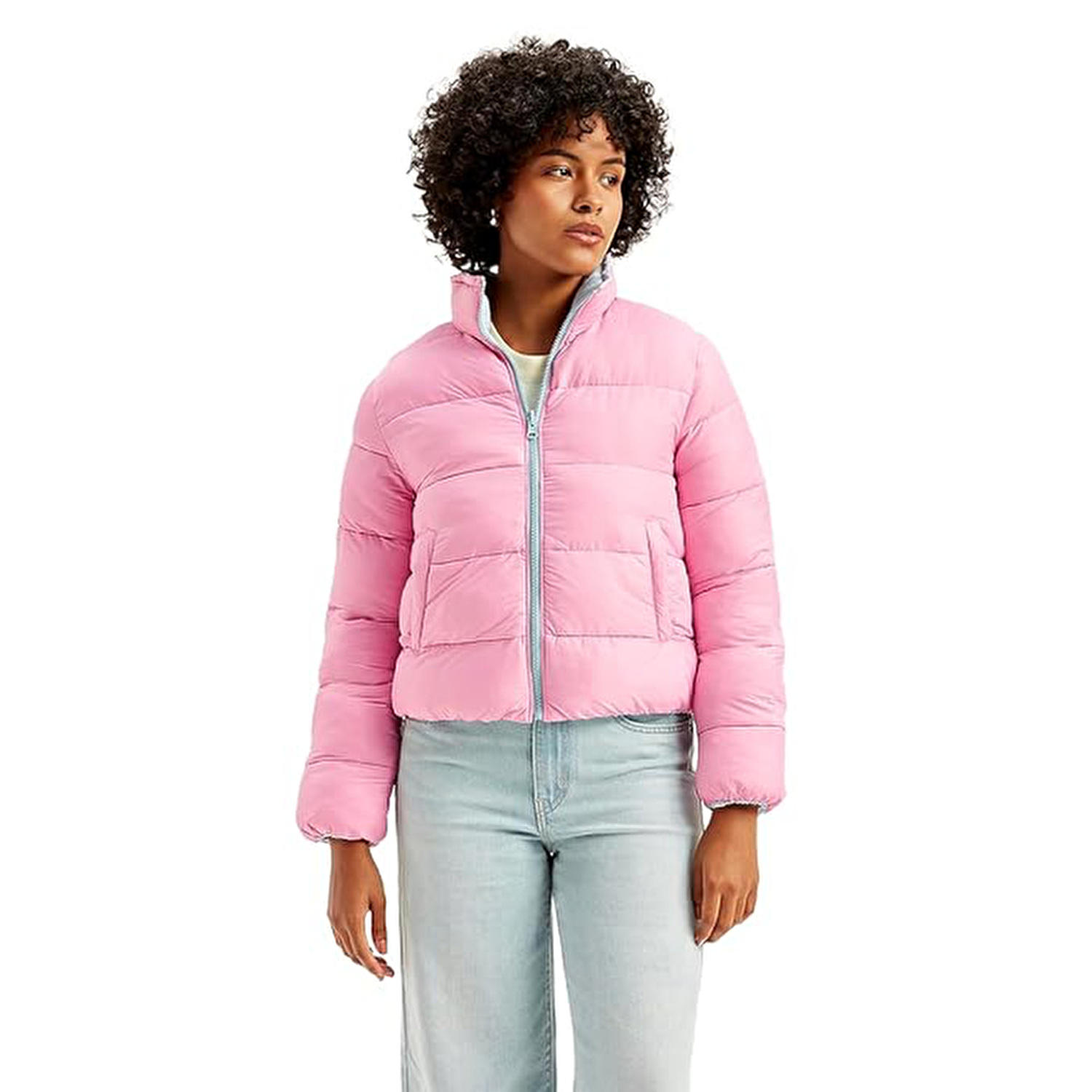 Ava Çift Taraflı Kadın Puffer Mont