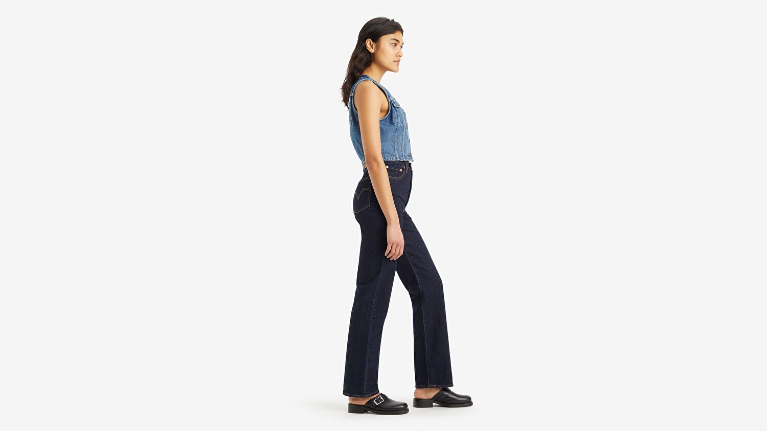 Ribcage Full Length Kadın Jean Pantolon - Small Course