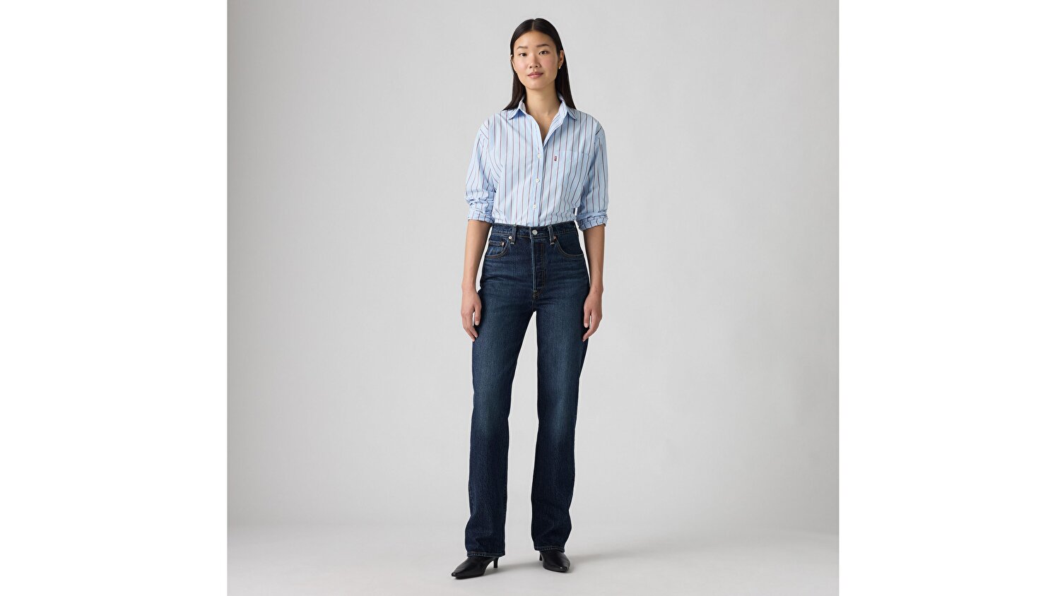 Ribcage Full Lenght Kadın Jean Pantolon - Apply Now