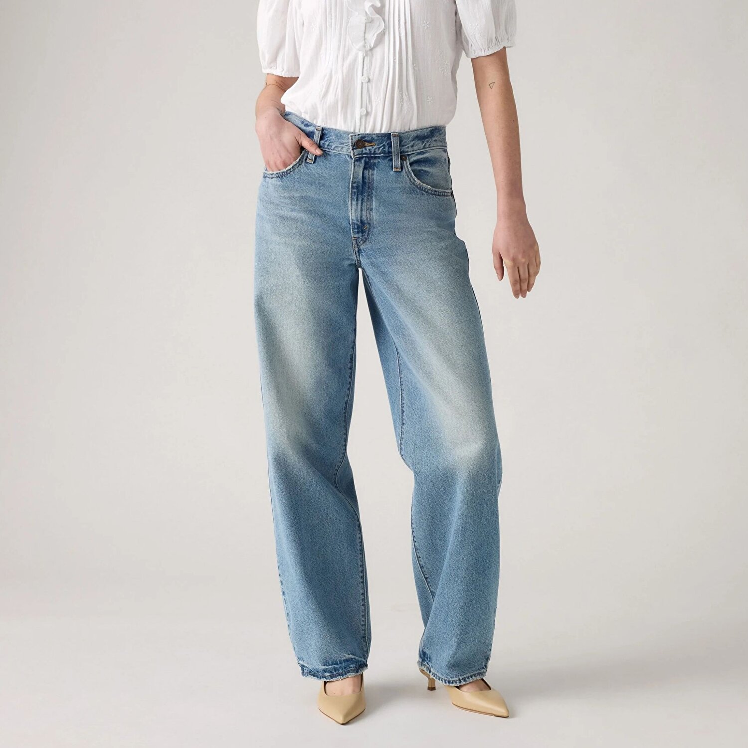 Baggy Dad Kadın Jean Pantolon - Easy Days