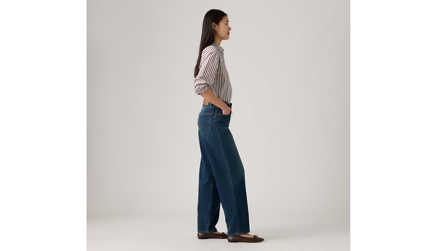 Baggy Dad Kadın Jean Pantolon - Warm West Coast