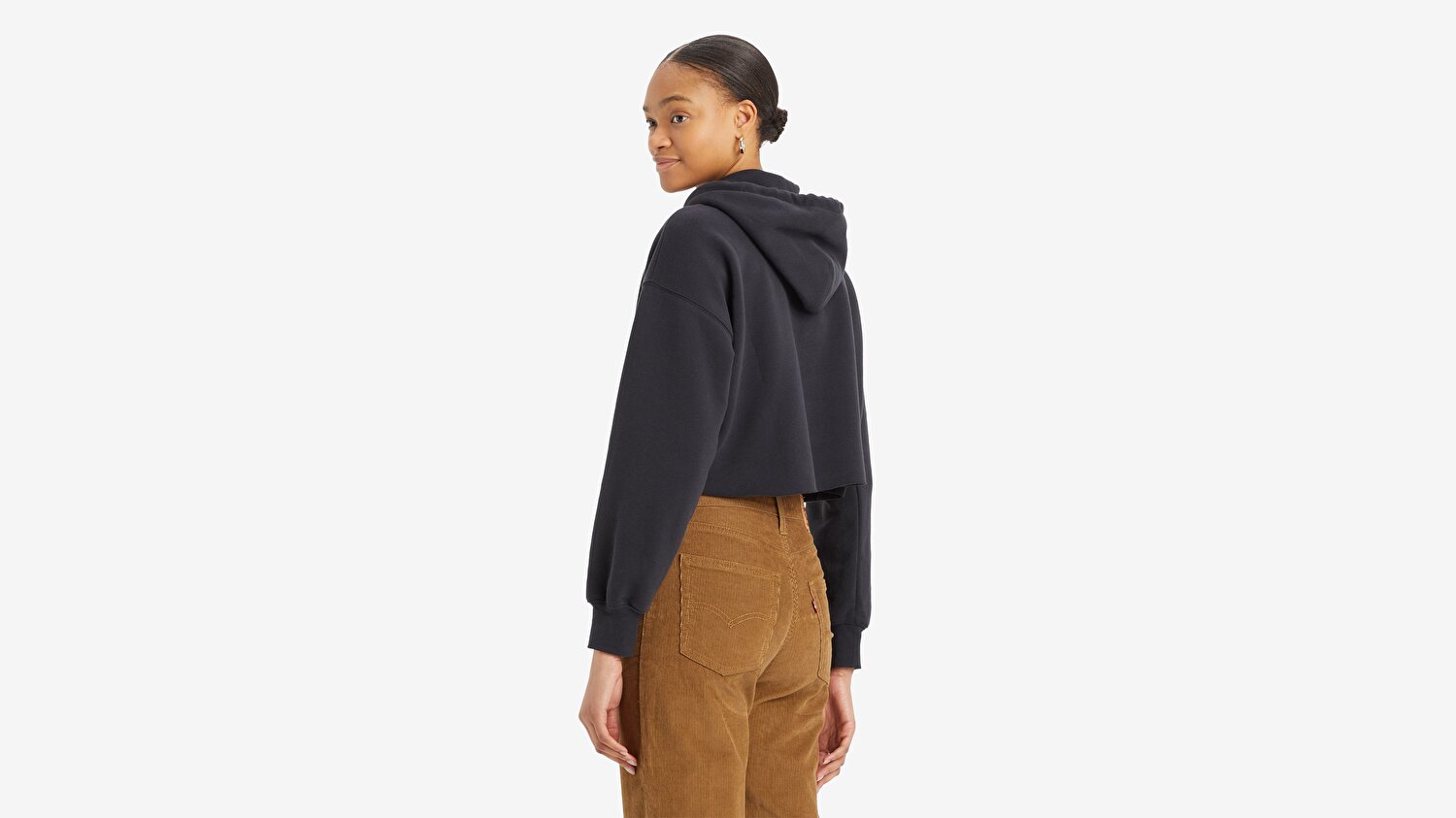 Leo Cropped Hoodie