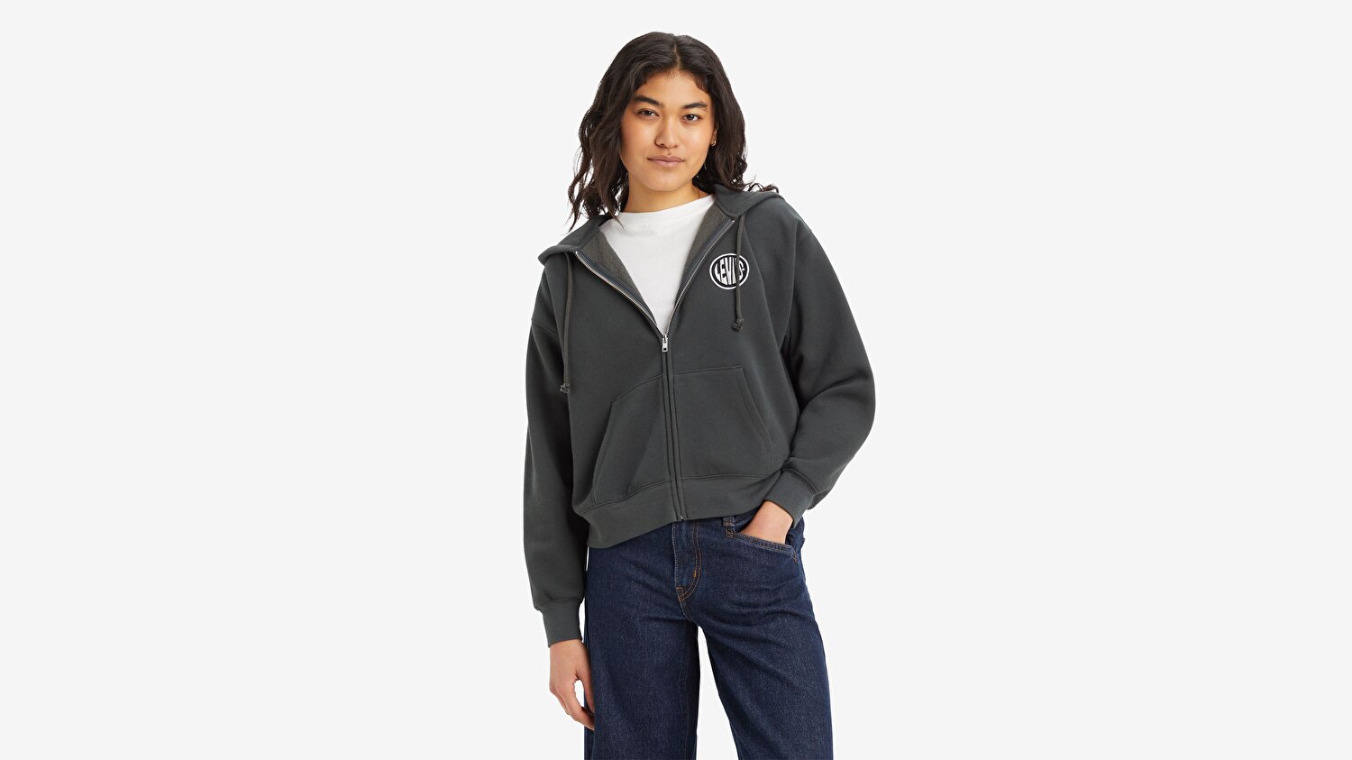 Graphic Everyday Zip Hoodie