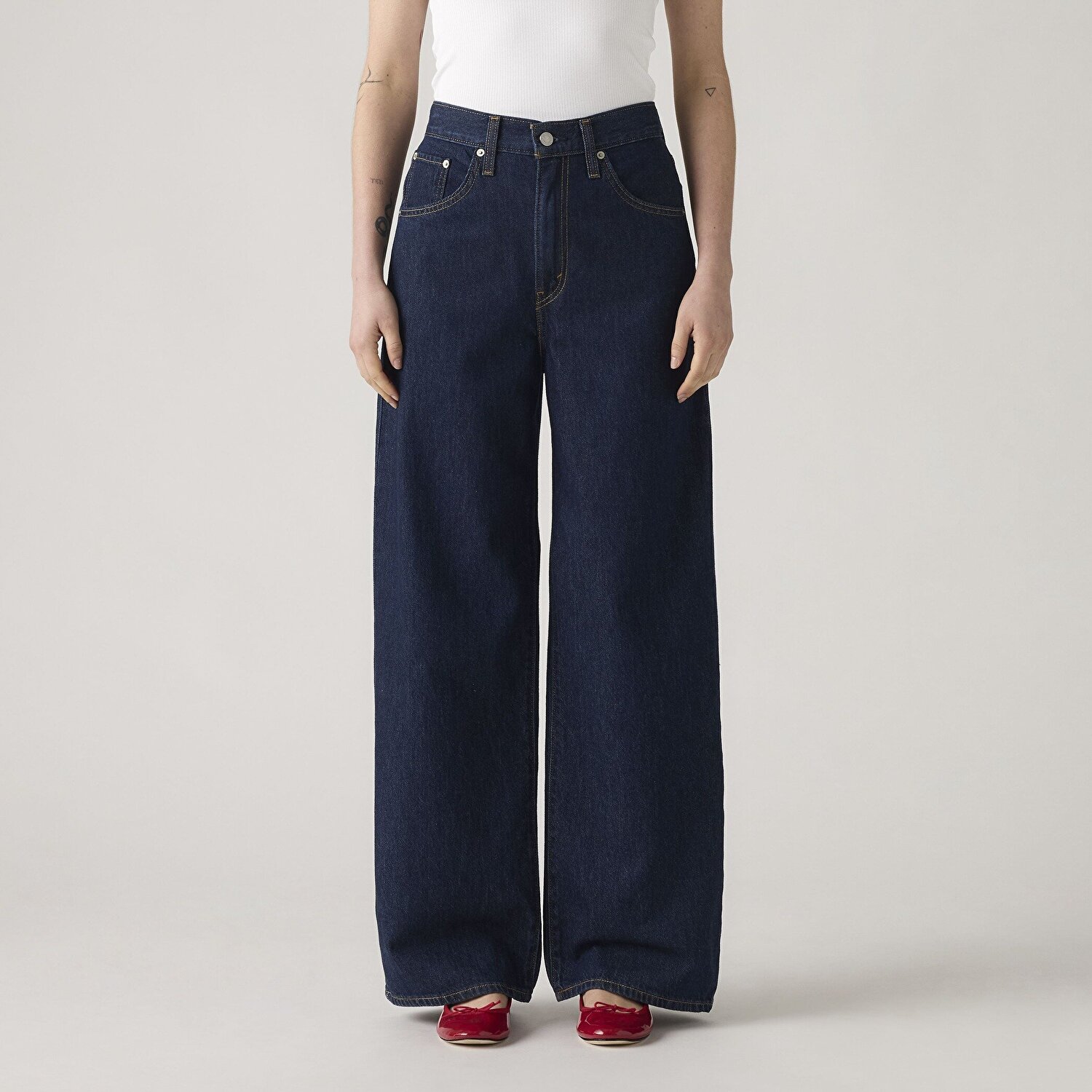 Cinch Baggy Lightweight Kadın Jean Pantolon - Reign Of The Rinse