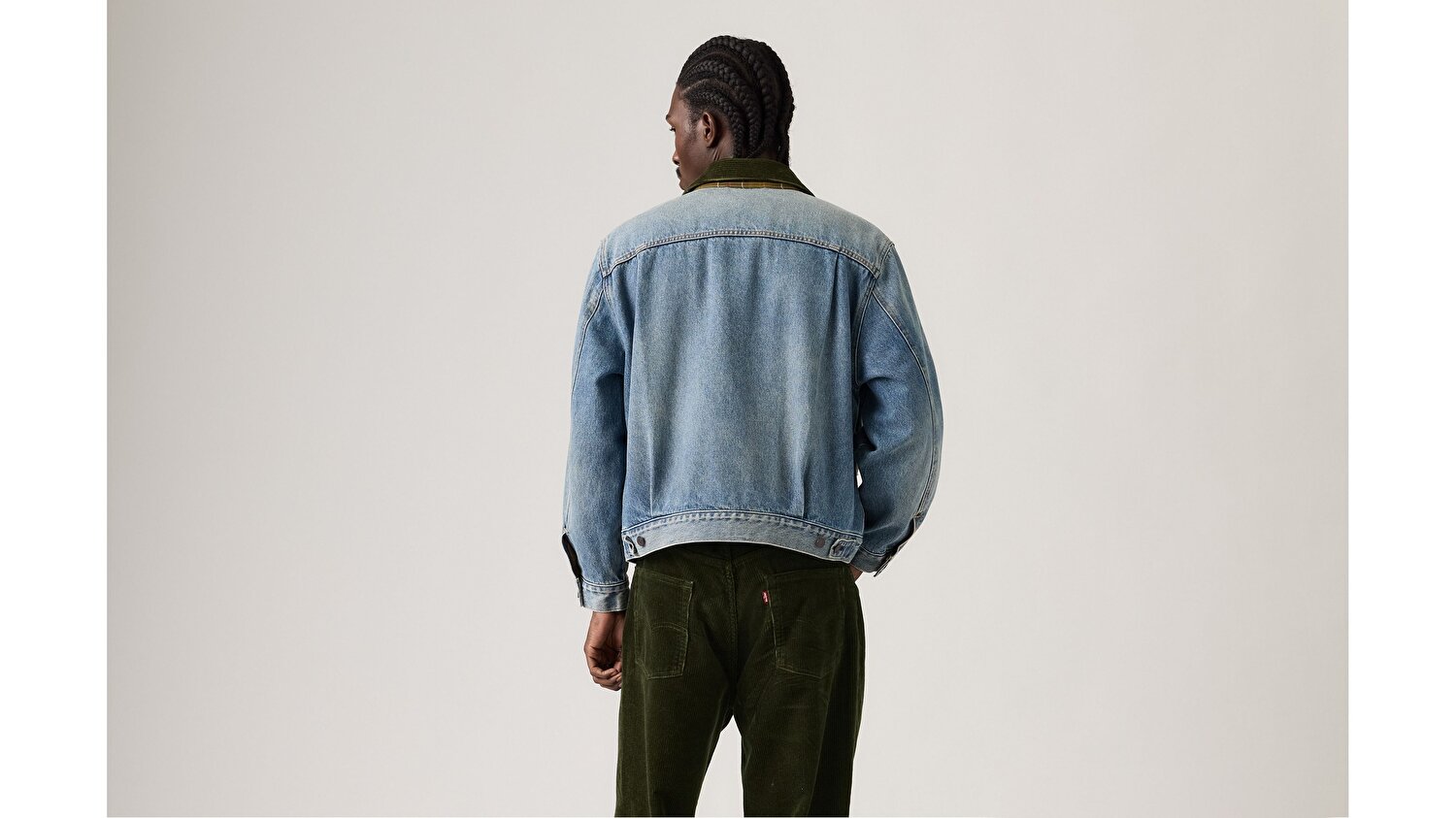 Levi's® x Barbour Type II Trucker Ceket