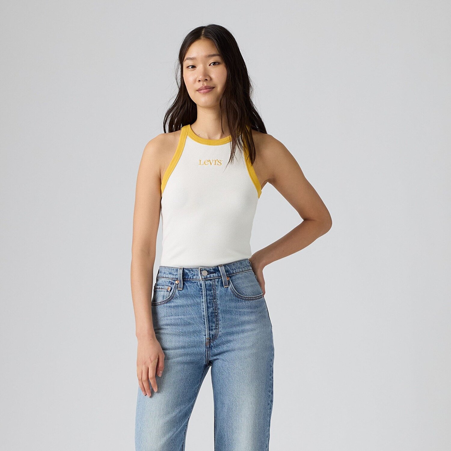 Graphic Essential Racer Tank Top
