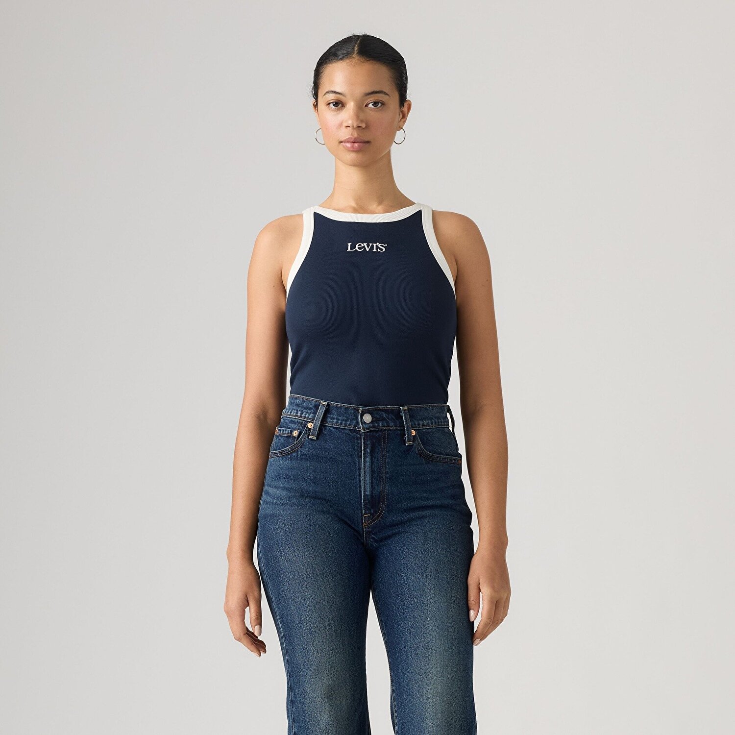Graphic Essential Racer Tank Top