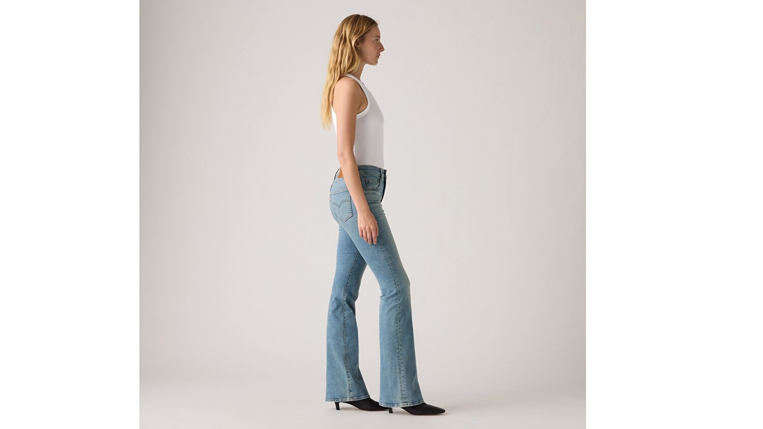 726™ High Rise Flare Kadın Jean Pantolon - Foggy Falls