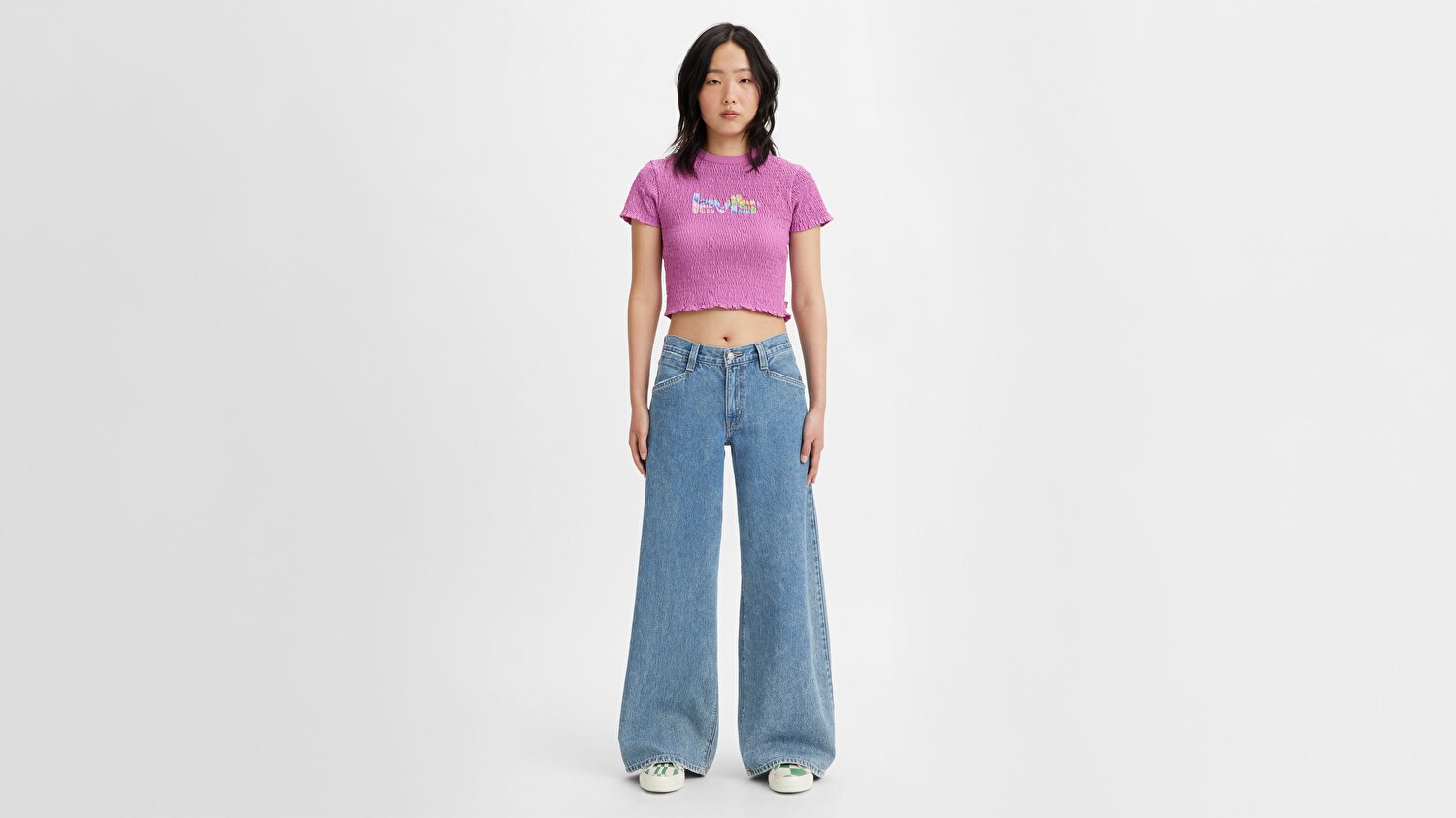 '94 Baggy Wide Leg Kadın Jean Pantolon - Take Chances