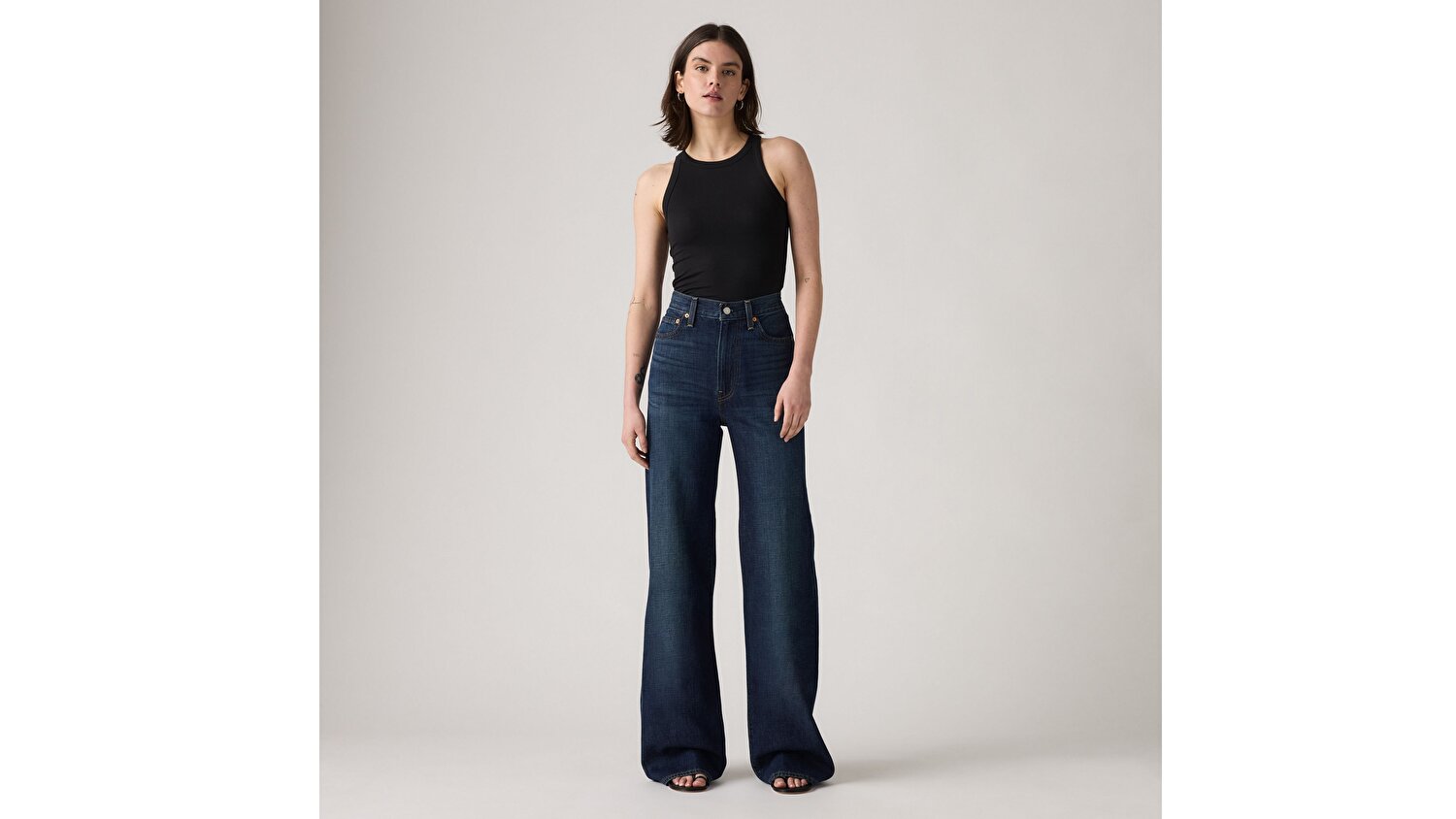 Ribcage Wide Leg Kadın Jean Pantolon - Do You Mind