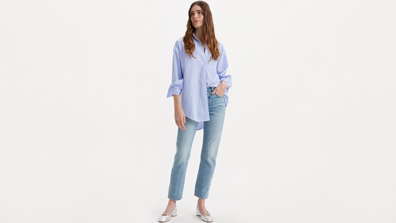 501® Original Lightweight Cropped Kadın Jean Pantolon - Fun Flare