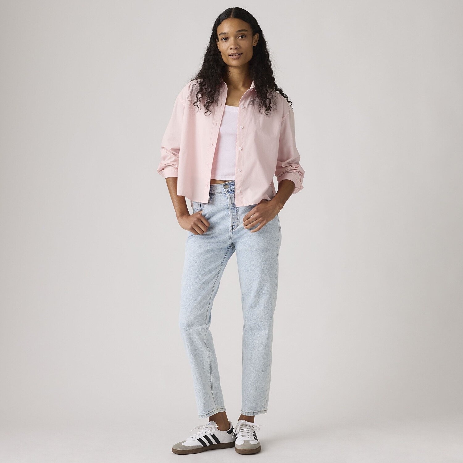 501® Crop Lightweight Kadın Jean Pantolon - Curious Dawn