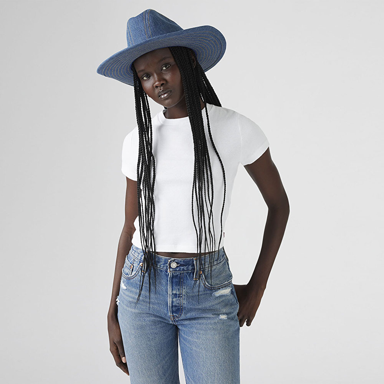 Denim Rodeo Şapka
