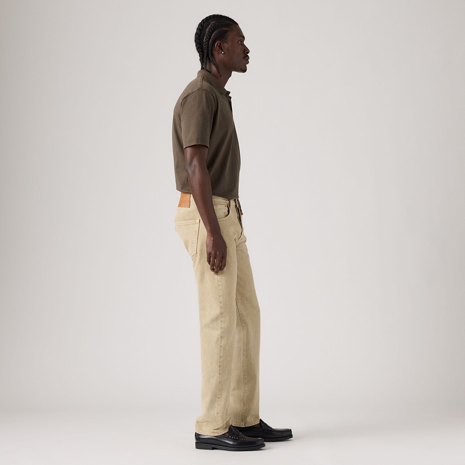 501® Original Erkek Jean Pantolon - Yellow Sand Garment Dye
