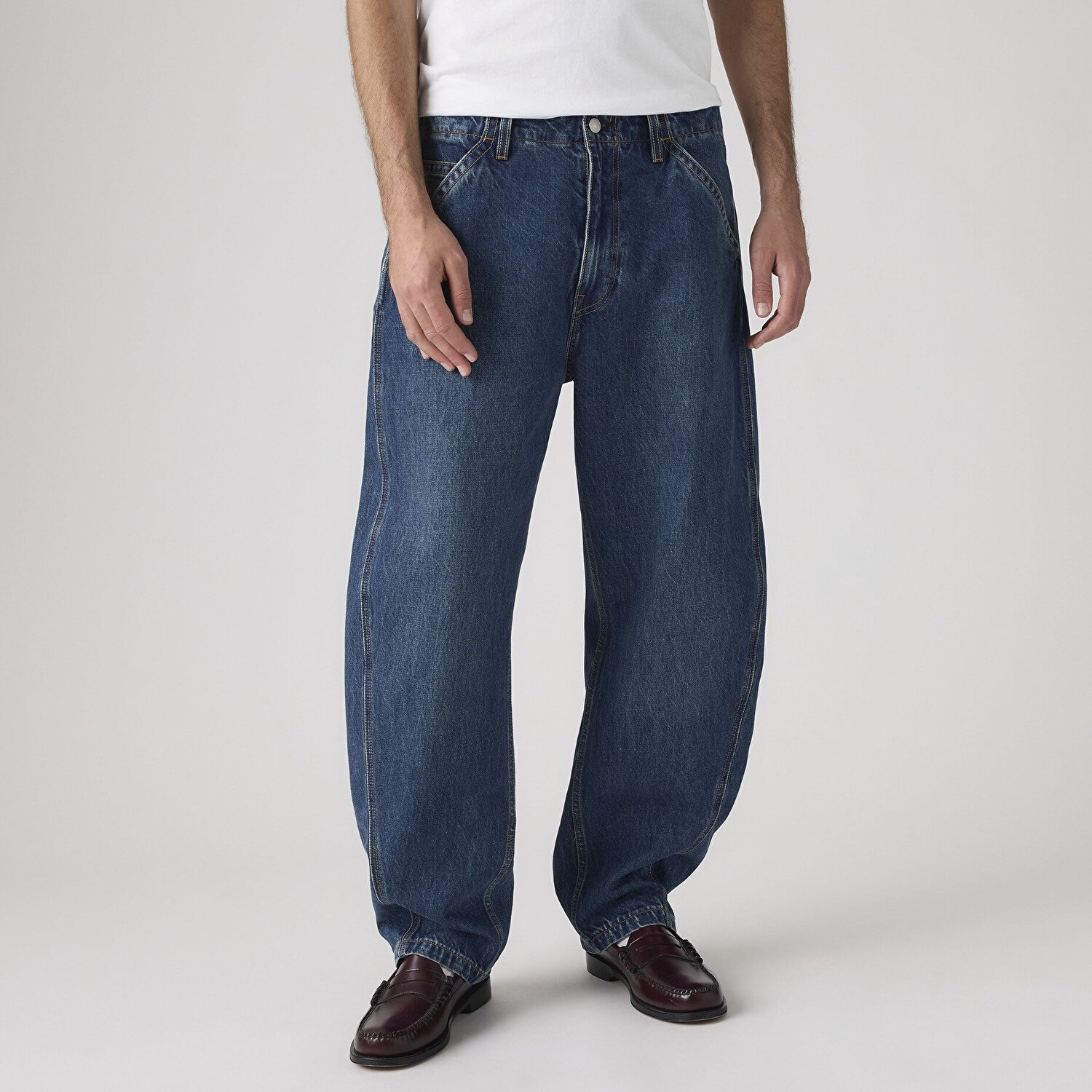 Baggy Barrel Erkek Jean Pantolon - Max Volume