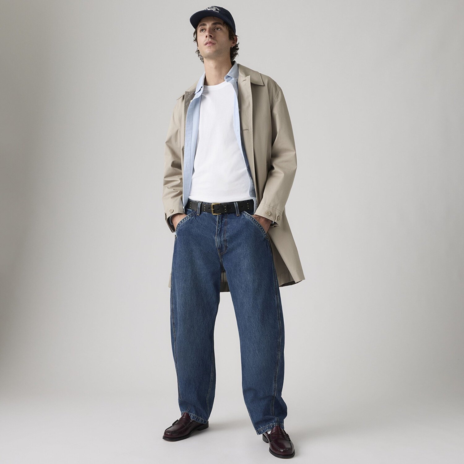 Baggy Barrel Erkek Jean Pantolon - Max Volume