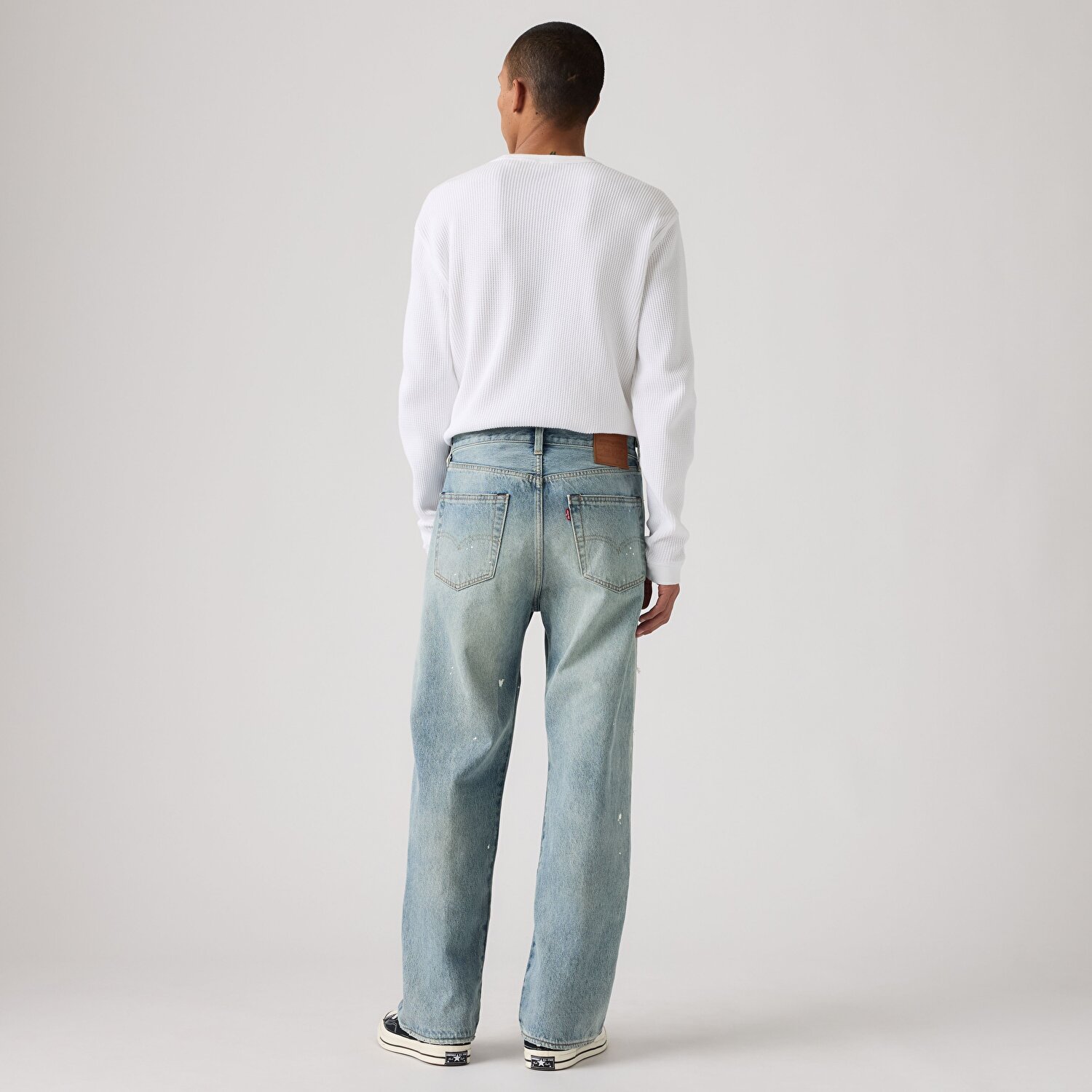 501® Loose Erkek Jean Pantolon - Larkspur Painter Destructed