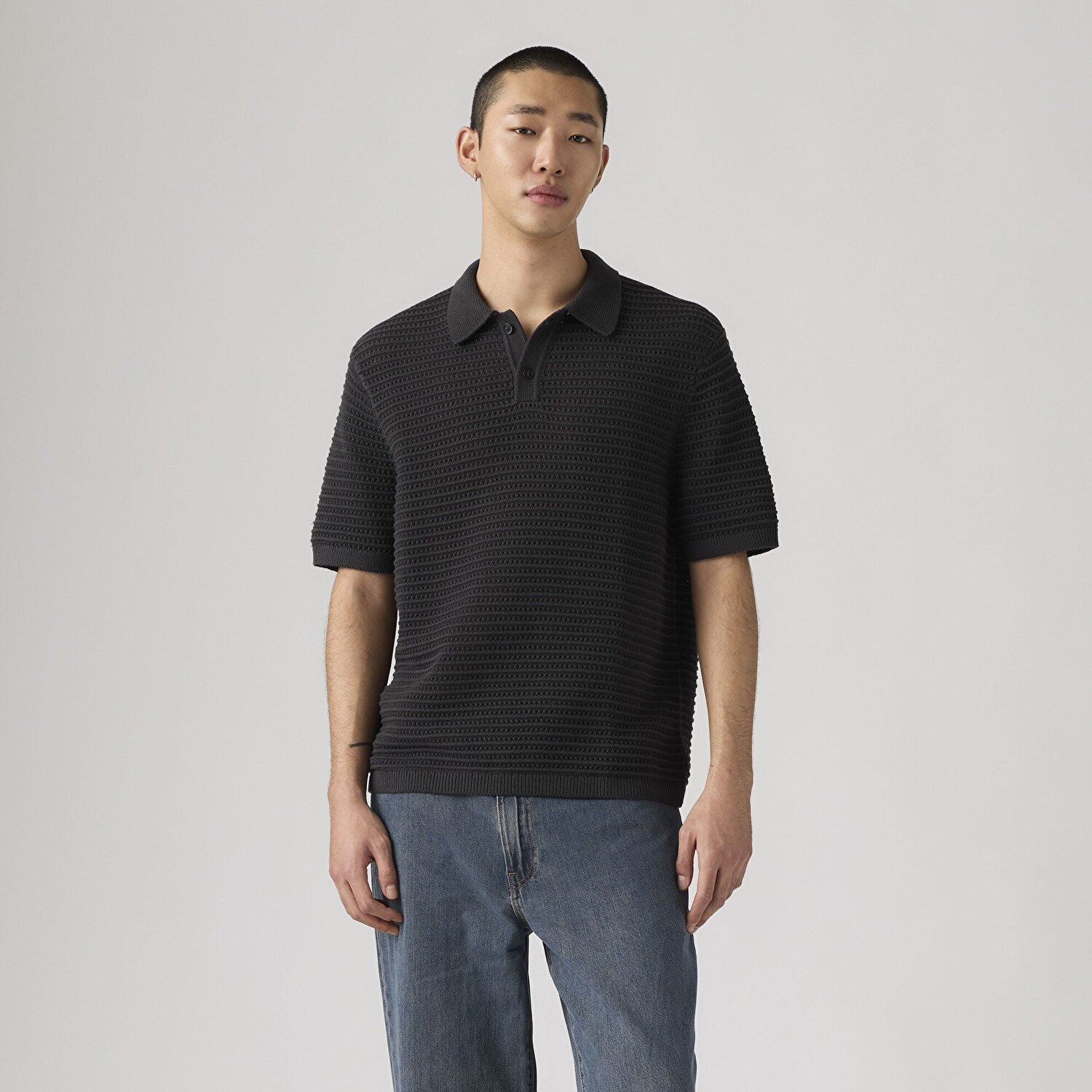 Laguna Örgü Polo Kazak