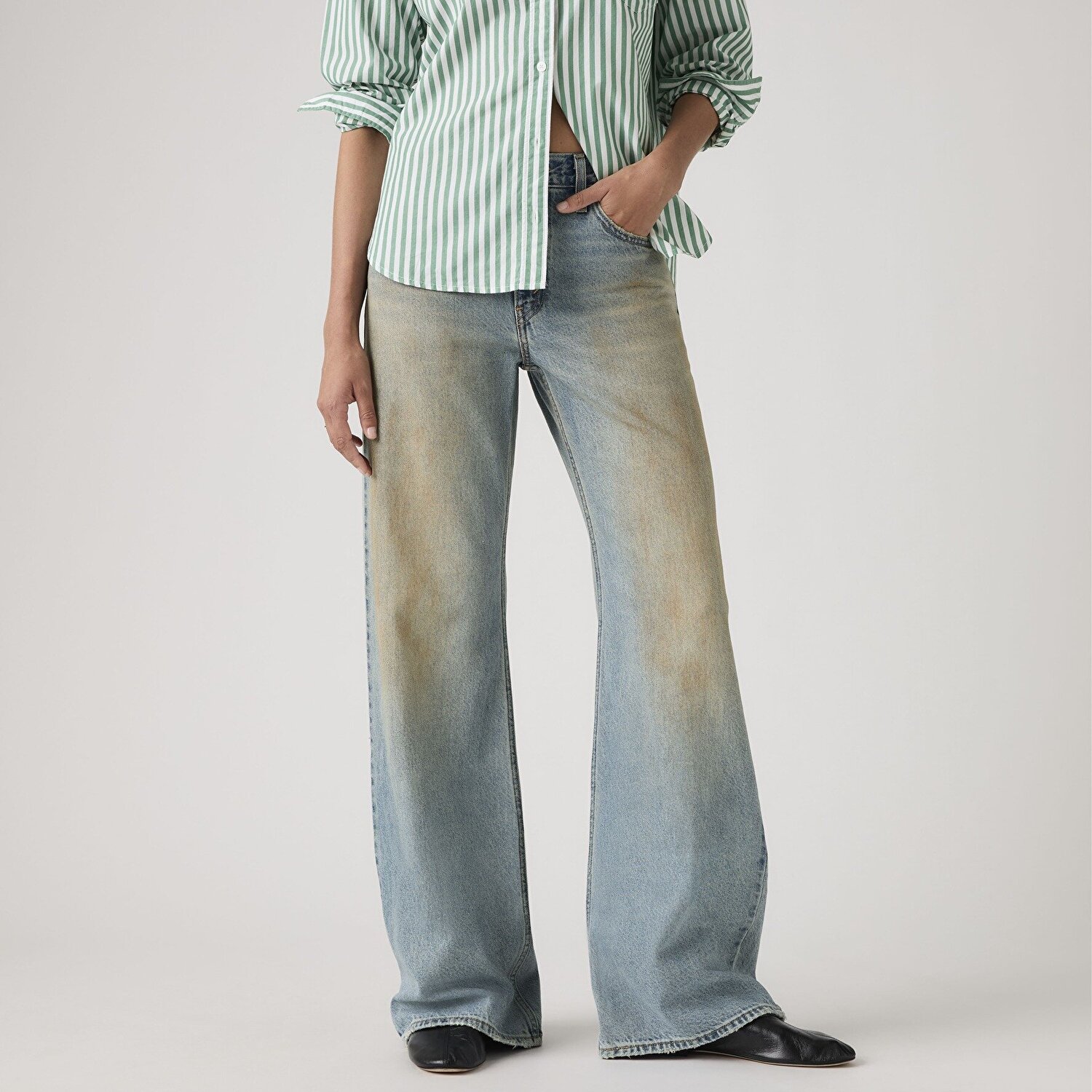 Loose Boot Kadın Jean Pantolon - Off Roading