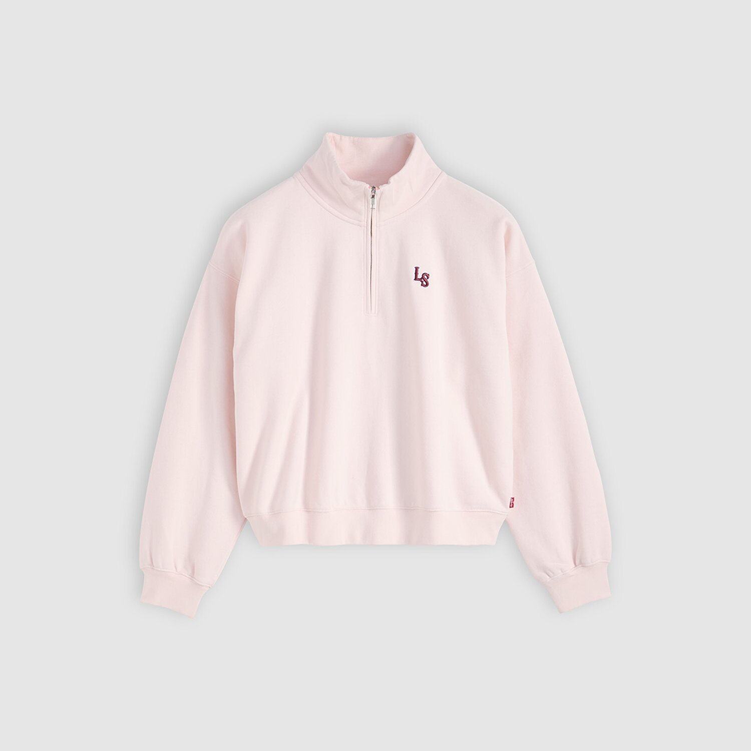 Graphic Vintage Boxy 1/4 Quarter-Zip Sweatshirt