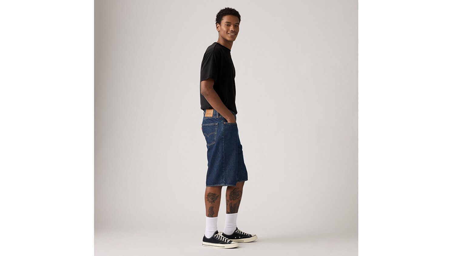 478™ Baggy Jean Şort