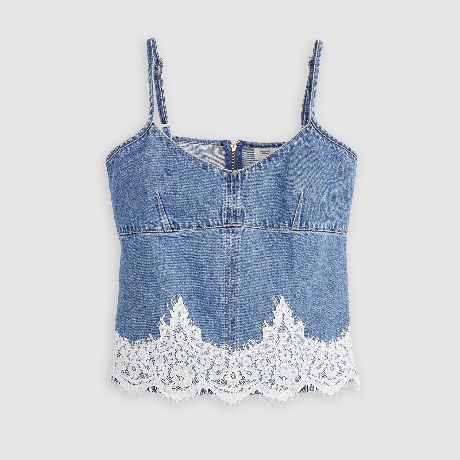 90'S Denim Cami Bluz