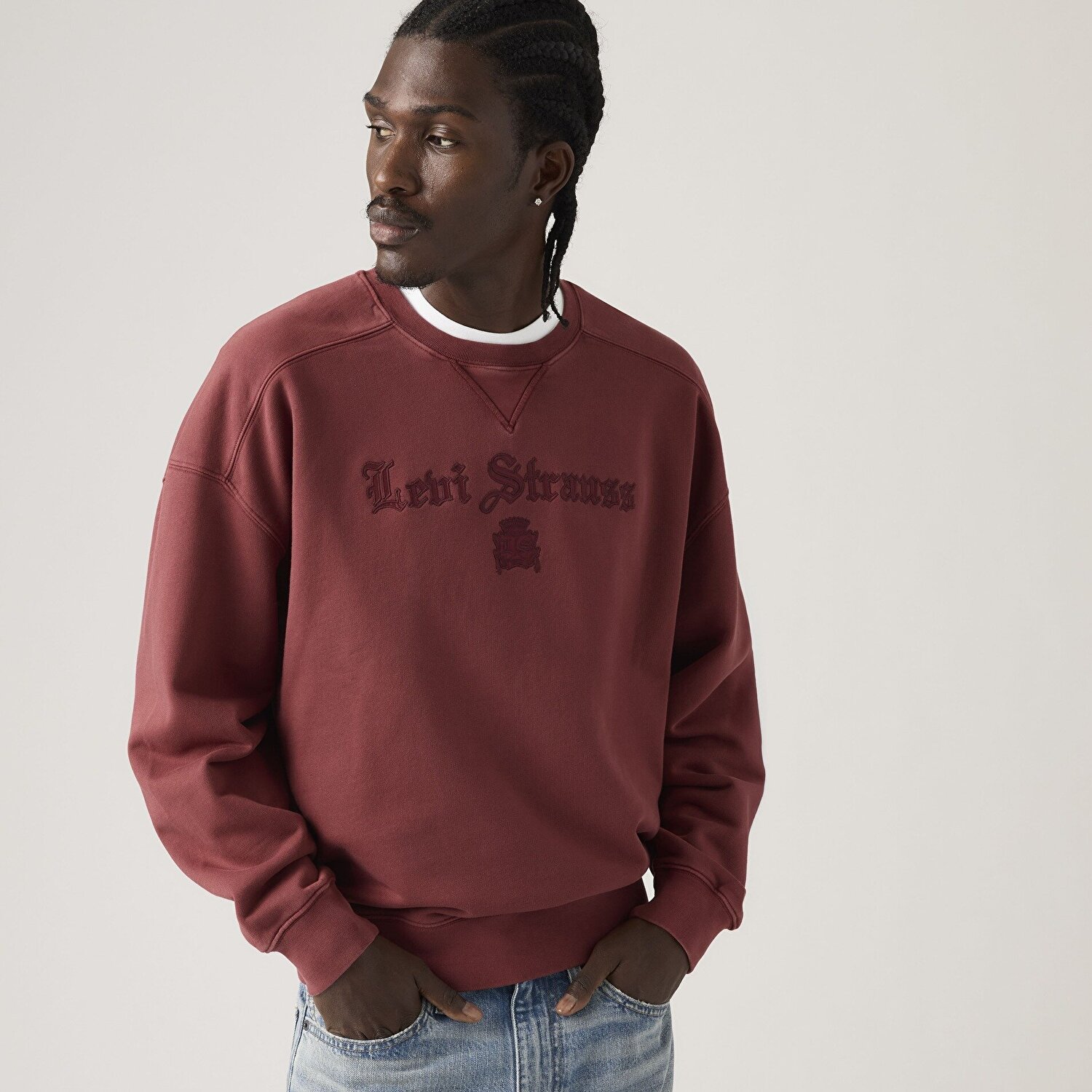 Boxy Crew Sweatshirt