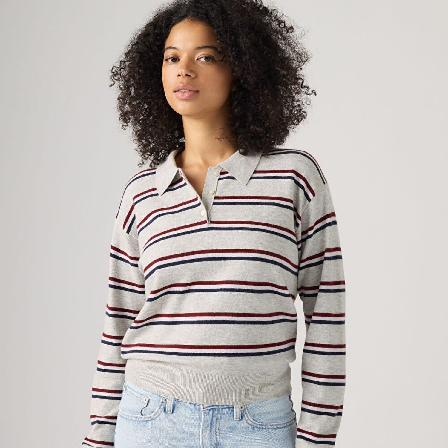 Supersoft Uzun Kollu Polo Tişört