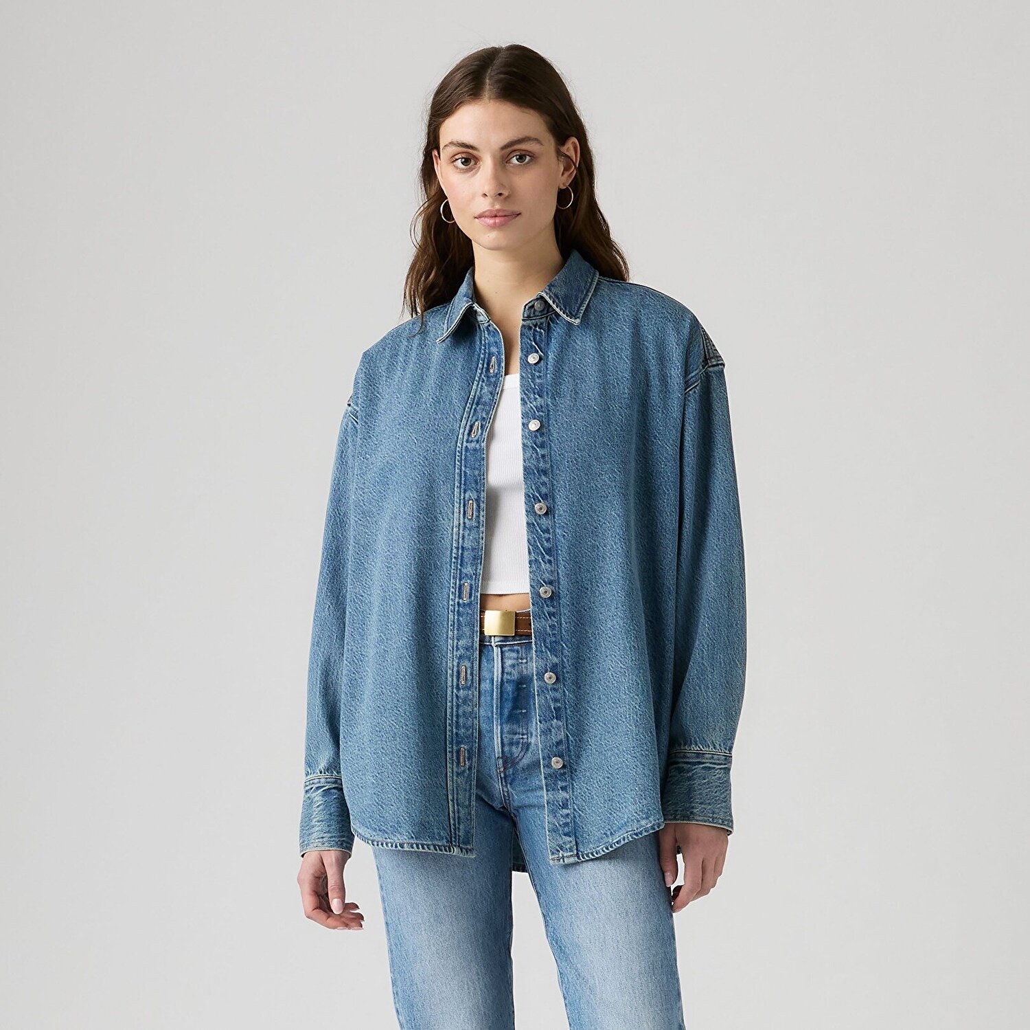 Jordan Lightweight Denim Gömlek