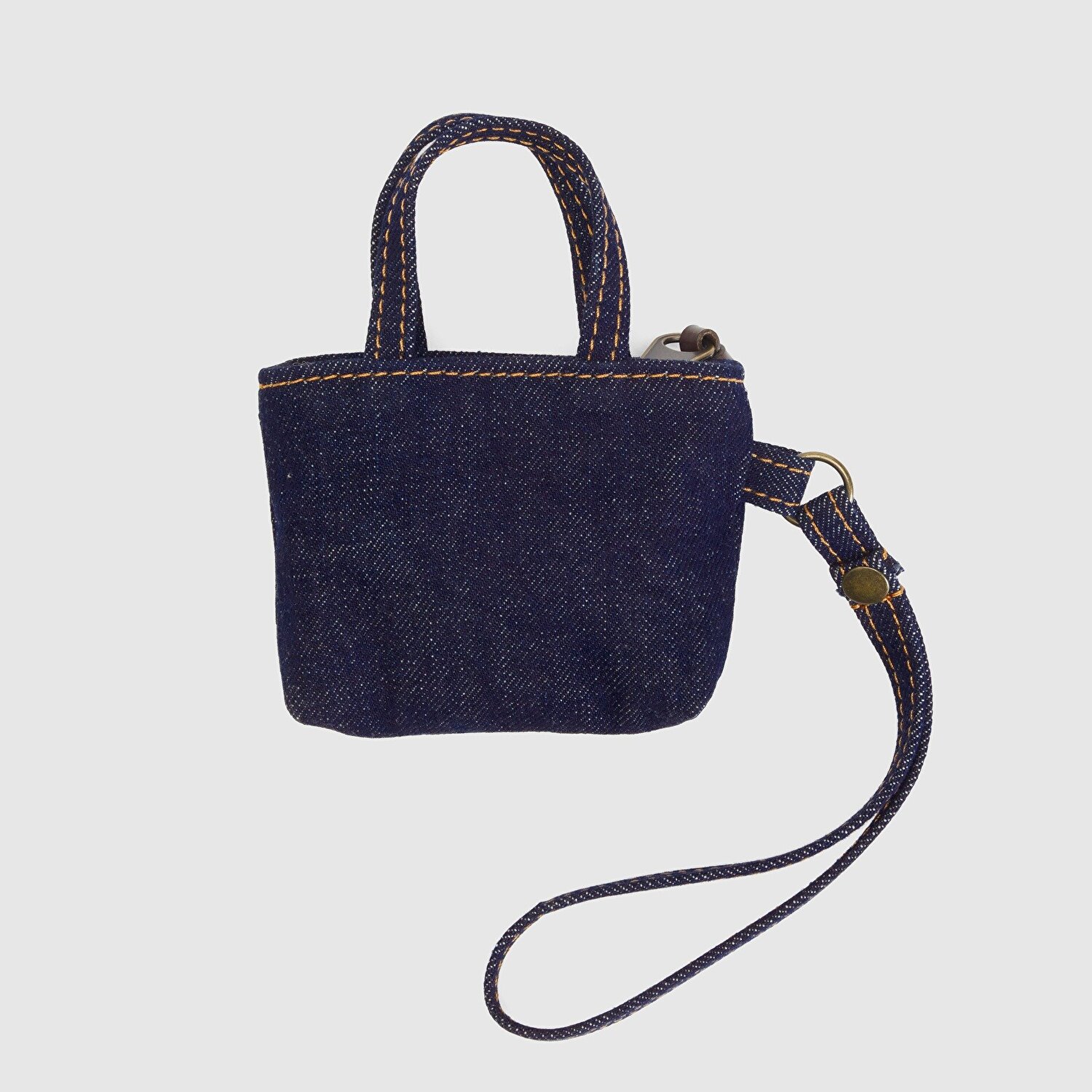 Mini Back Pocket Tote Charm