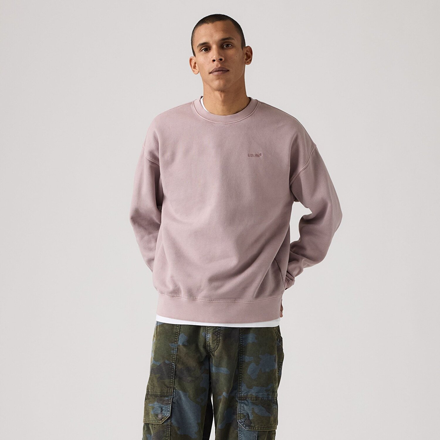 Authentic Bisiklet Yaka Sweatshirt