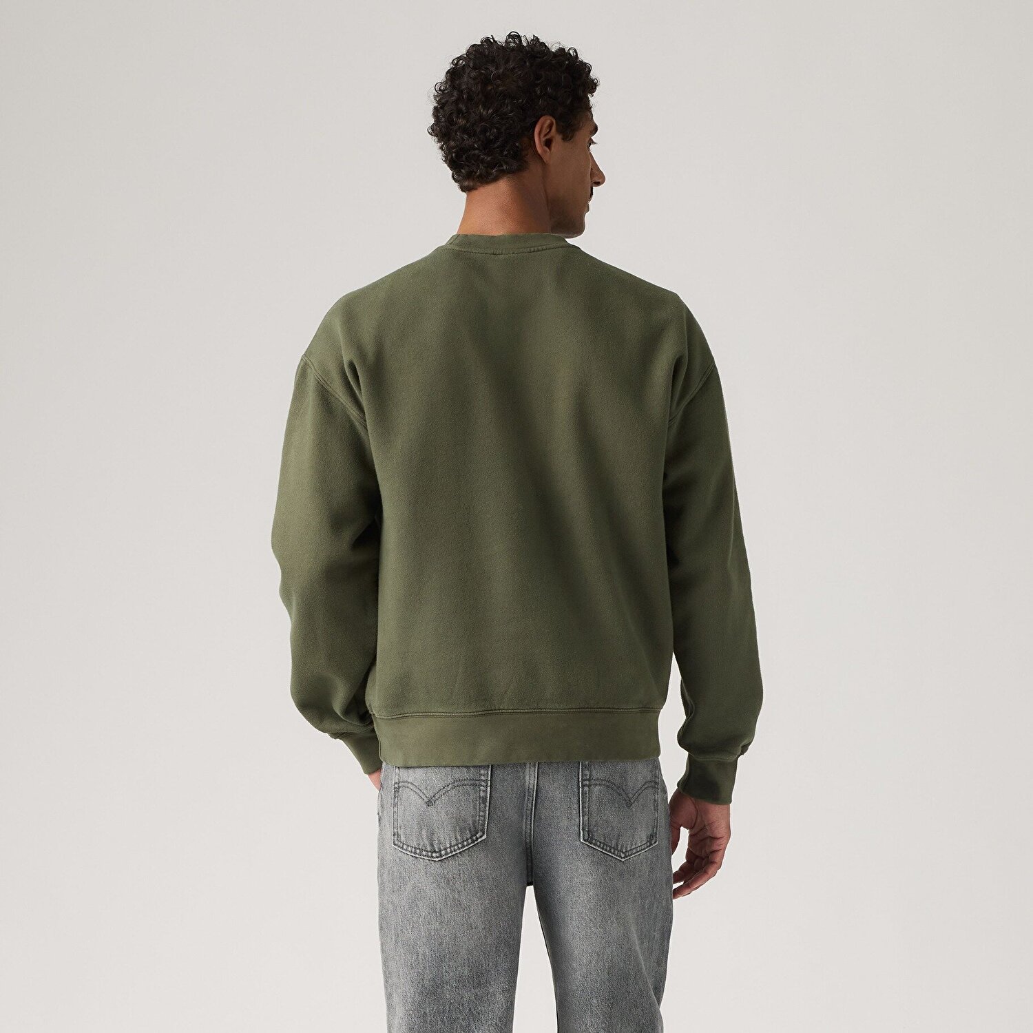Authentic Bisiklet Yaka Sweatshirt