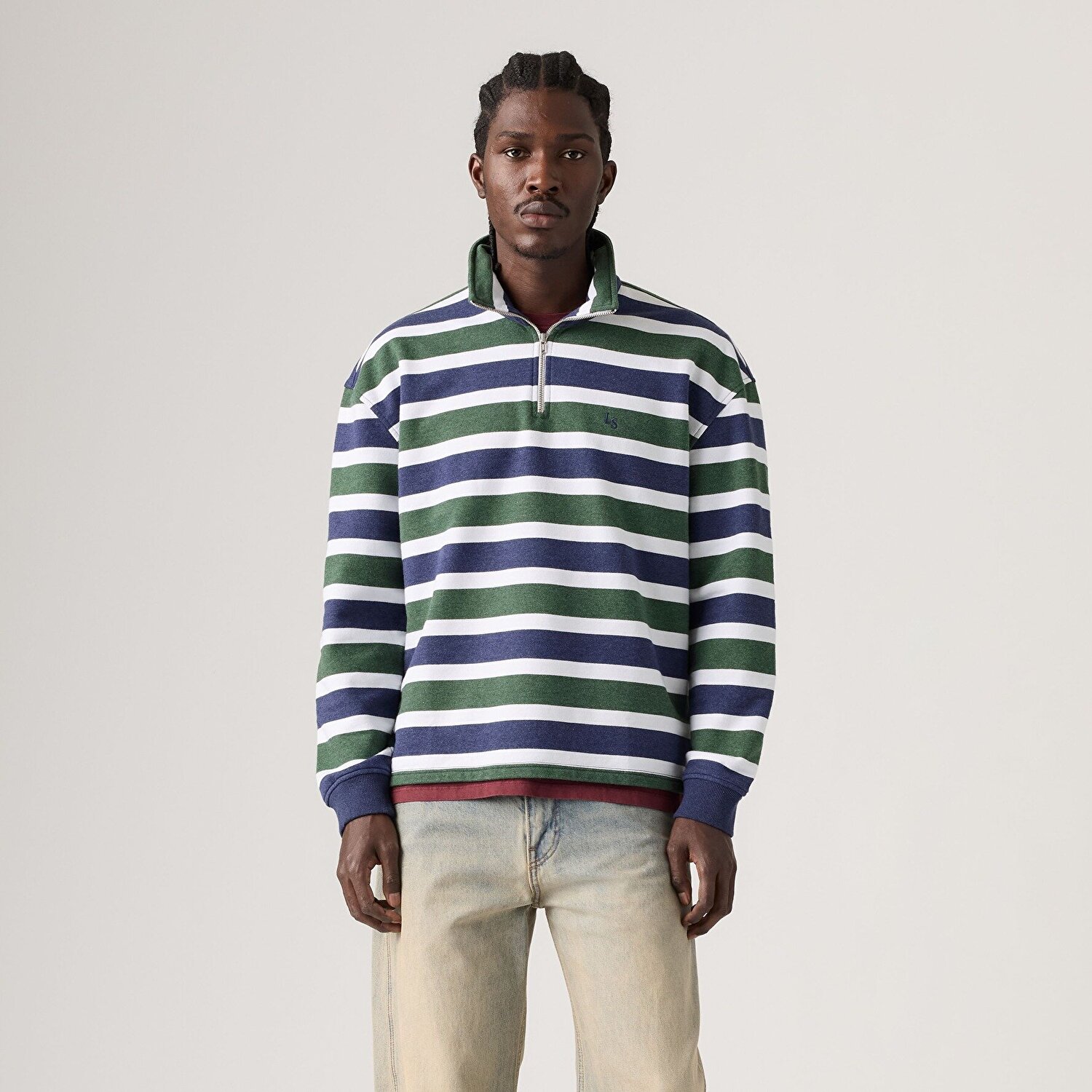 Cameron Yarım Fermuarlı Sweatshirt